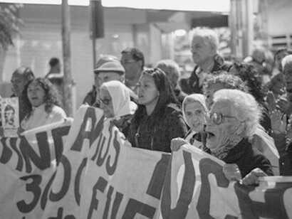 Madri di Plaza de Mayo, marcia a Neuquén, Argentina nel 2017