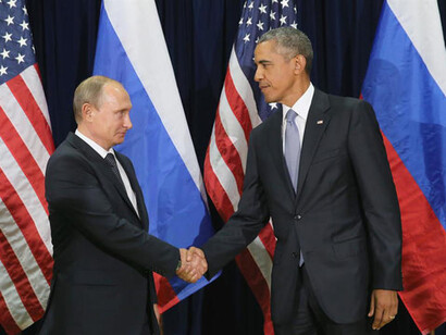 Vladimir Putin con Barack Obama