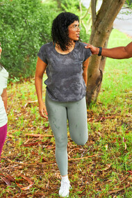 Three friends enjoying the benefits of a healthy lifestyle; lifestyle changes like weight reduction, regular exercise, and a good diet can significantly reduce the risk of developing fatty liver disease in people with diabetes