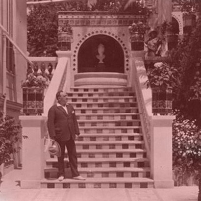 Vicente Blasco Ibáñez en Fontana Rosa