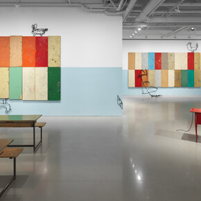 Petrit Halilaj, Abetare, exhibition view. Courtesy of kurimanzutto Gallery