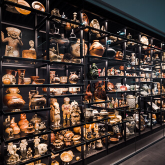 The ceramics space, exhibition view. Courtesy of Museum of Ethnography