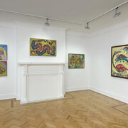 Various artists, Riverlines, exhibition view. Courtesy of David Nolan Gallery