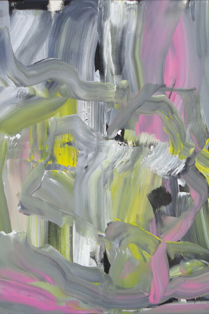 Ed Moses, #1 boy (detail), 2016. Courtesy of JD Malat Gallery