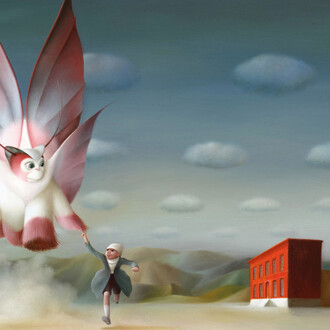 Éric Puybaret, Zé (detail), 2023. Courtesy of Philippe Labaune Gallery