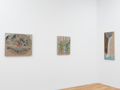 Bethann Parker, Viriditas, exhibition view. Courtesy of Fleisher/Ollman