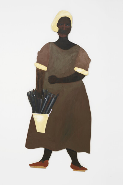 Lubaina Himid, Naming the Money (2004) Courtesy the artist and Hollybush Gardens. Photograph by Andy Keate
 