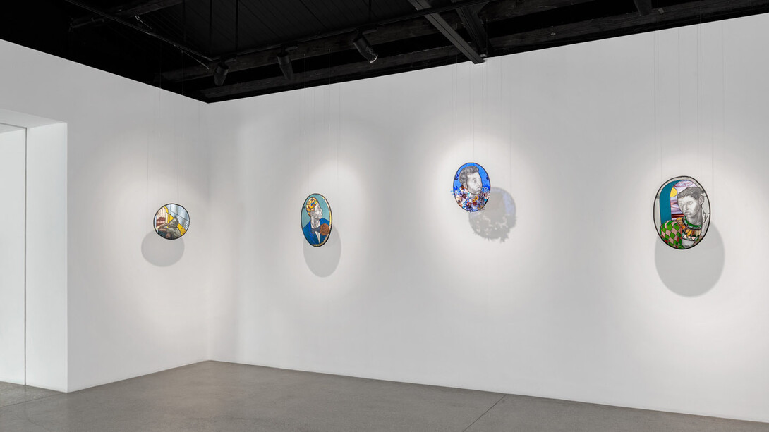 Athi-Patra Ruga, Cameos from the frontier, exhibition view. Courtesy of Whatiftheworld