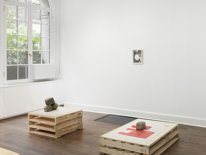 Paulo Nazareth, Exhibition view. Courtesy of Mendes Wood DM