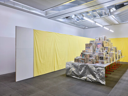 Verschiedene Künstler, Oh, clock! (Teil 2), Ausstellungsansicht. Mit freundlicher Genehmigung des Kunstmuseum Bern