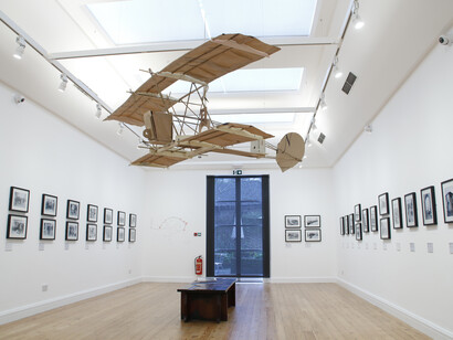 Keith Roberts, Flying Machine, 2016, Bamboo, wood, paper and string 1