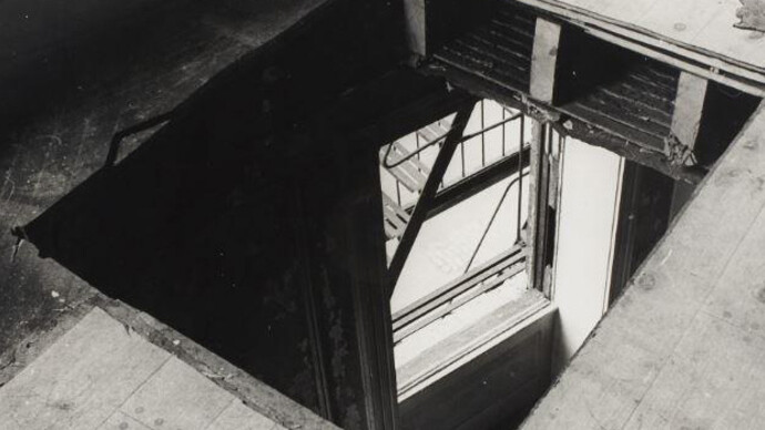 Gordon Matta-Clark: Anarchitect. Courtesy of Bronx Museum of the Arts 