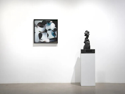 Michel de Broin, Triste entropique, vue d'exposition. Avec l'aimable autorisation de la Blouin Division