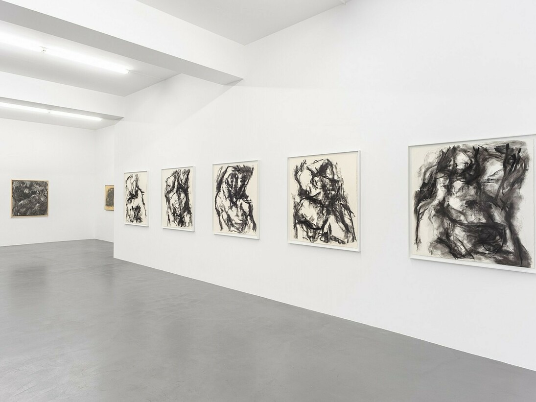 William Tucker, Charcoal Drawings
Installation view. Buchmann Galerie, 2017