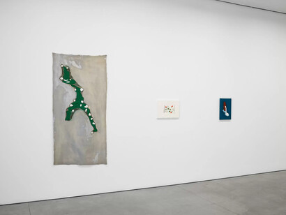 José Leonilson, exhibition view. Courtesy of Lisson Gallery