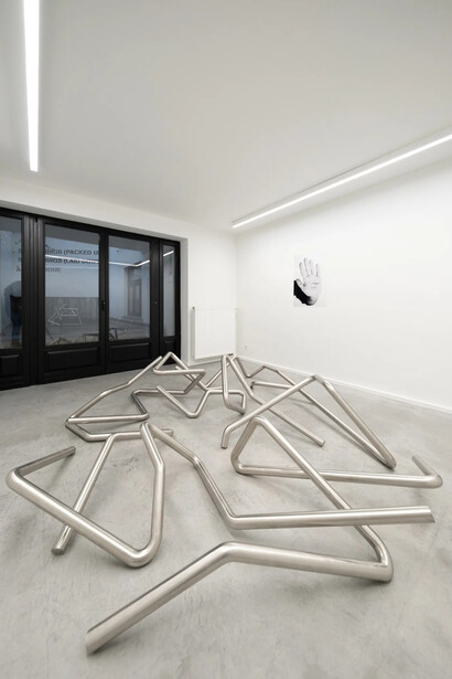 Quentin Lefranc, Là, exhibition view. Courtesy of QG Gallery
