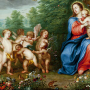 Balthasar Beschey, Holy Family with the Infant St. John the Baptist, 1730-1740. Courtesy of Phoenix Art Museum