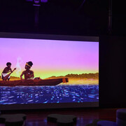 Barani, a Sydney Harbour Story, exhibition view. Courtesy of the Australian National Maritime Museum