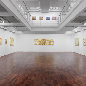 Navegante Tremembé, Memories of Earth, exhibition view. Courtesy of Galeria Estação