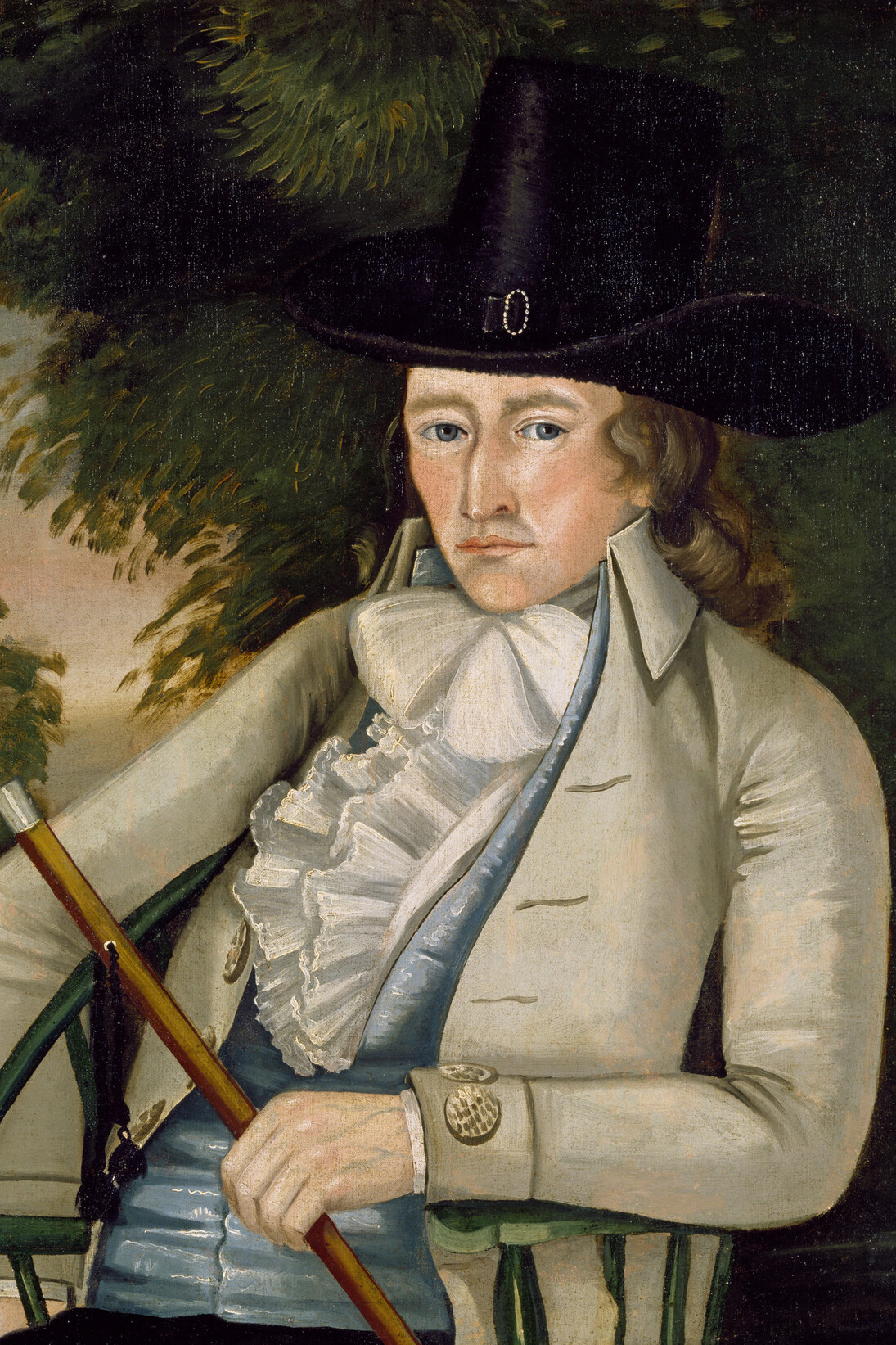 Oliver Wight, Probably Massachusetts, 1786–1793, Oil on canvas, 31 1/4 x 25 1/2" each, Colonial Williamsburg Foundation, 1957.100.9, 10 Ex coll. Isabel Carleton Wilde 
