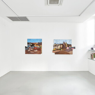 Katharien De Villiers. Echo Me / Here I am / Ecco Mi, installation view. Courtesy of Osart Gallery