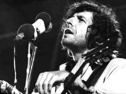 Leonard Cohen de joven 