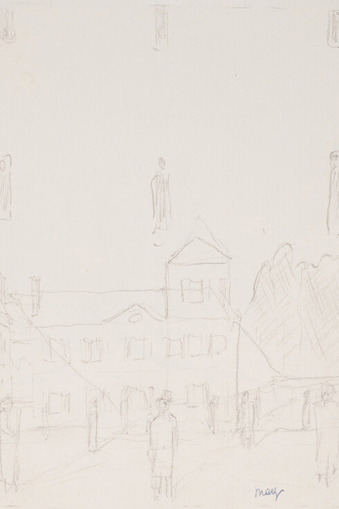 The Condition of Being Here: Drawings by Jasper Johns. Courtesy of Menil