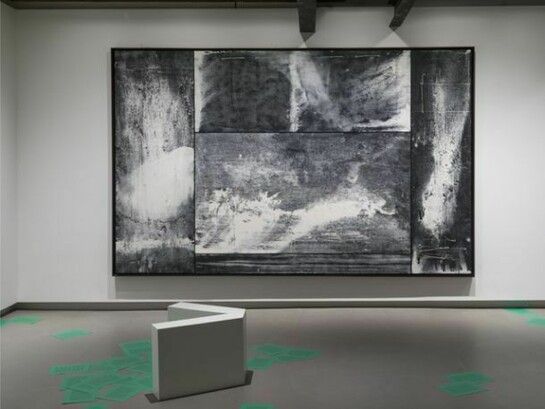 Toby Christian, Exhibition view, A Belgian Fence, 2013. Courtesy of the artist and RH Contemporary Art. Photo credit: Adam Reich.