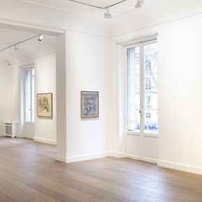 Sarah Grilo, Paris ↔ Madrid, exhibition view. Courtesy of Galerie Lelong