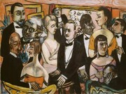 Max Beckmann, Paris Society, 1931. Oil on canvas, 109,2 x 175,6 cm., Solomon R. Guggenheim Museum, New York.
