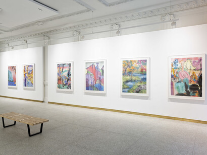 Antwan Horfee, Fantasia, exhibition view. Courtesy of Ceysson and Bénétière Gallery