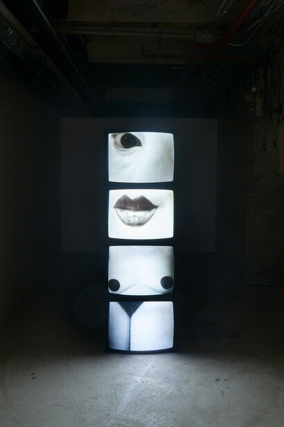 Before Projection. Courtesy of SculptureCenter