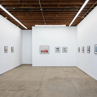 Herald Nix, Untitled landscape, exhibition view. Courtesy of Wilding Cran Gallery 