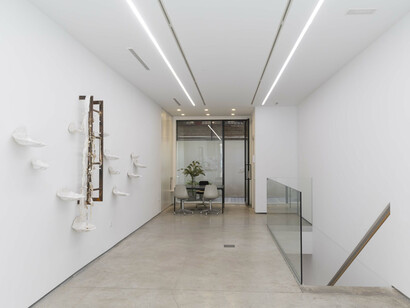 Marina González Guerreiro, The wait, the flow, the measure, exhibition view. Courtesy of Rosa Santos Gallery