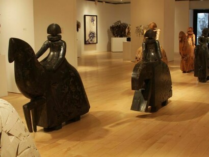 Installation View of Exhibition © Manolo Valdés, courtesy Marlborough Gallery, New York