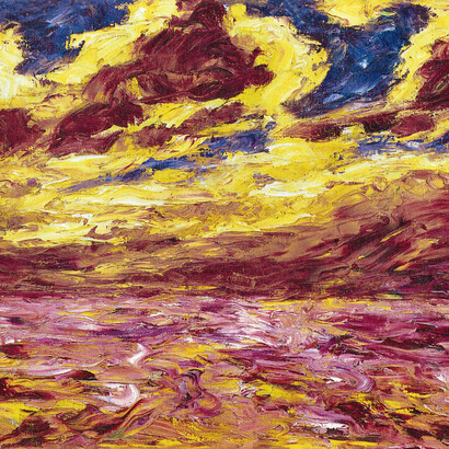 Emil Nolde, *Herbstmeer VII*, 1910. Öl auf Leinwand, 60 x 70 cm. Nolde Stiftung Seebüll, Neukirchen