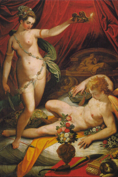 Jacopo Zucchi, Amore e Psiche. La sessualità è un atto sacro, è offrire il sé, fare l’amore con l’Anima del Mondo che è la manifestazione stessa del Sé  