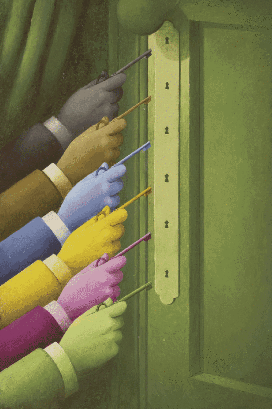 La merienda del señor Verde. Courtesy of Museo Nacional de Arte 