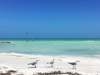 Holbox es toda ella una enorme y paradisíaca isla de arena blanca y aguas de azul turquesa