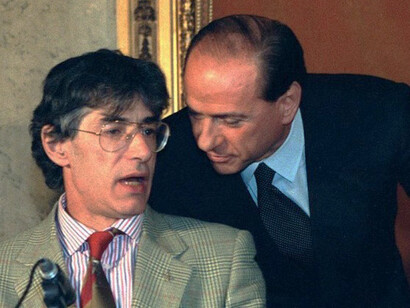 Umberto Bossi e Silvio Berlusconi