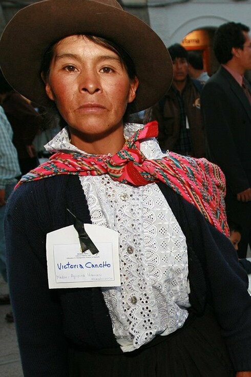 Familiares de habitantes de Santo Tomás de Pata asesinados por Sendero Luminoso y efectivos del Ejército entre 1983 y 1991