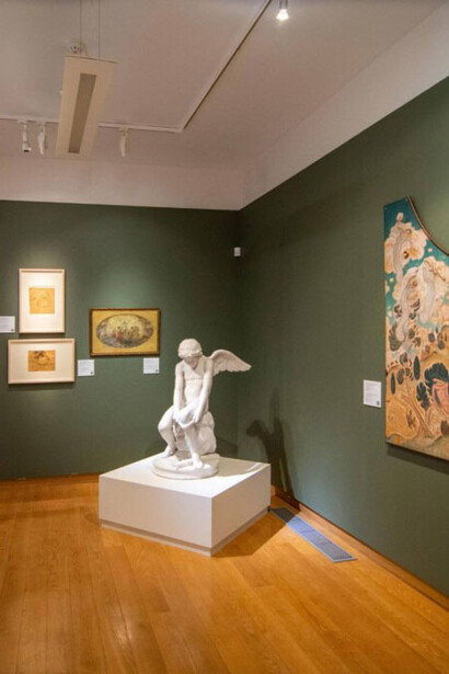 Myths and symbols in Modern Greek art, exhibition view. Courtesy of National Gallery 