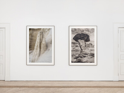 Priscilla Rattazzi, Between worlds, exhibition view. Courtesy of Robilant+Voena 