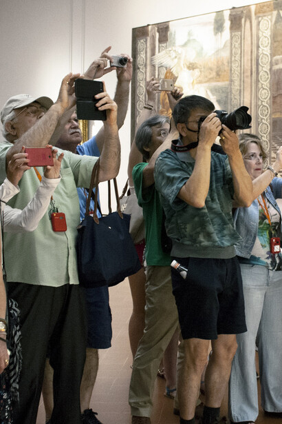 Giacomo Zaganelli, "Grand Tourismo", Uffizi