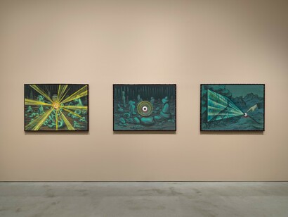 Park Chan-kyong, Zen master eyeball, exhibition view. Courtesy of Kukje Gallery