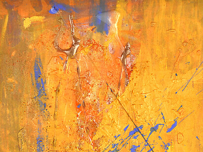 «Release me» (detalle), 2018, pintura sobre tela