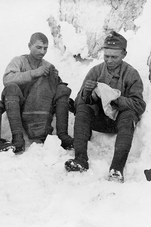 Austro-Hungarian Army in the Upper Soča Region. Courtesy of The Kobarid Museum