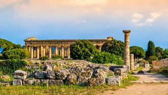 Parque Nacional Arqueológico de Velia en Ascea, Italia