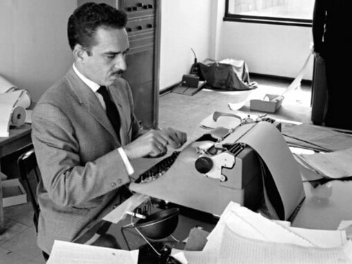 Gabo joven trabajando como periodista 