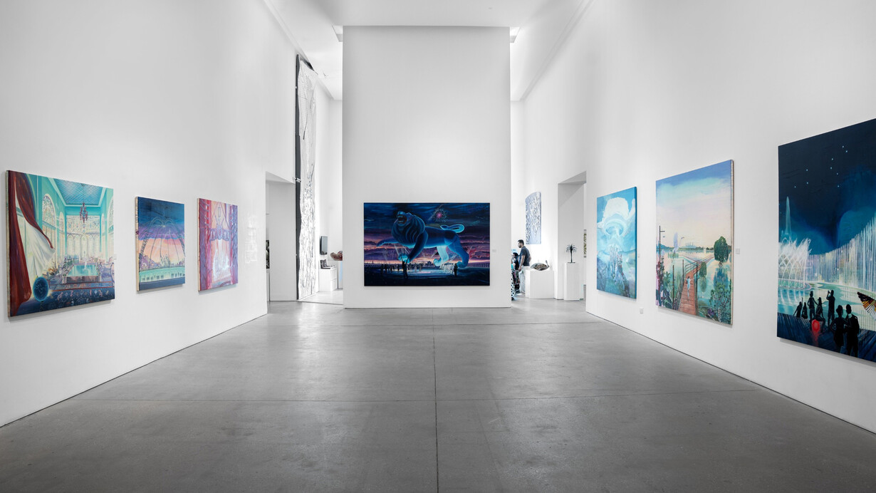 Mehdi Farhadian, Revealing the unseen, exhibition view. Courtesy of Leila Heller Gallery 